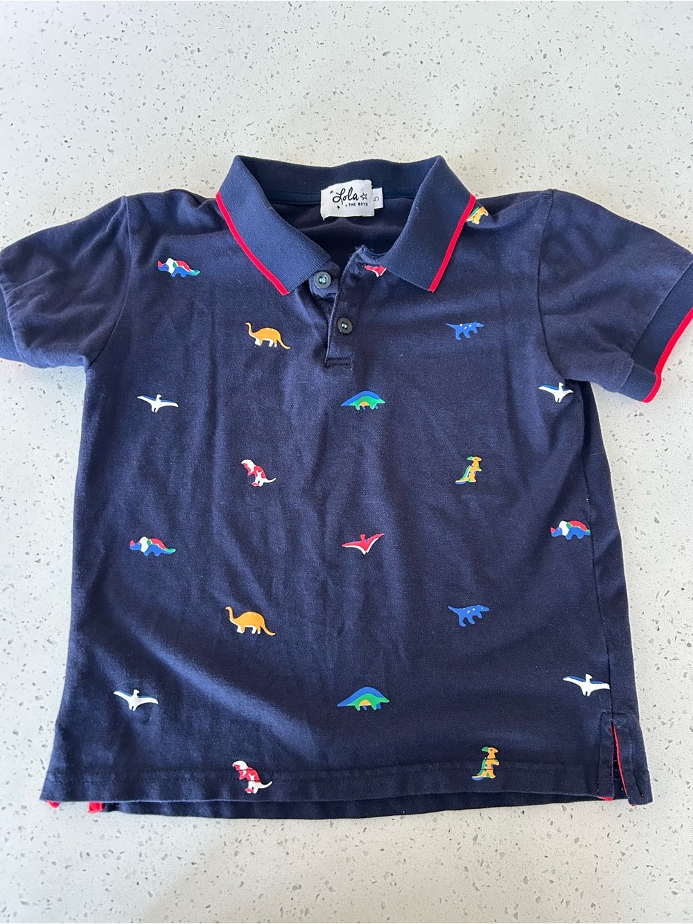 Lola and the Boys Dinosaur Polo boys 5